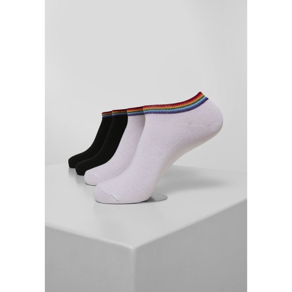 

Носки Urban Classics Rainbow No Show (4Pcs), черный