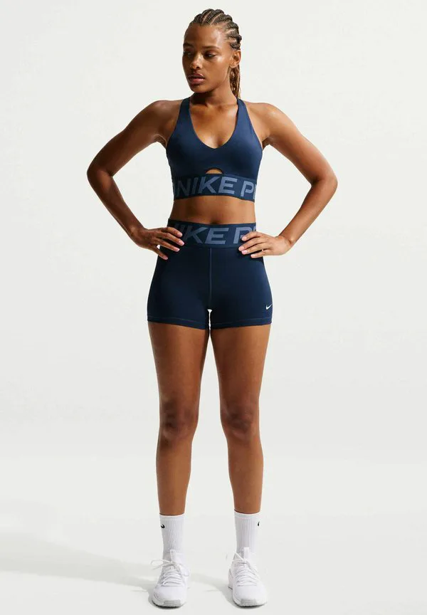W np sculpt df hr 3in leggings Nike Performance, Midnight Navy White — фото 2