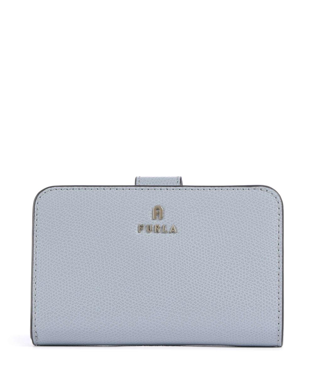 

Кошелек Camelia m из зернистой кожи Furla, серый