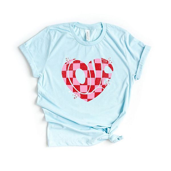 

Футболка Love checkered puzzle heart с коротким рукавом Simply Sage Market, Ice Blue, Зеленый, Футболка Love checkered puzzle heart с коротким рукавом Simply Sage Market, Ice Blue