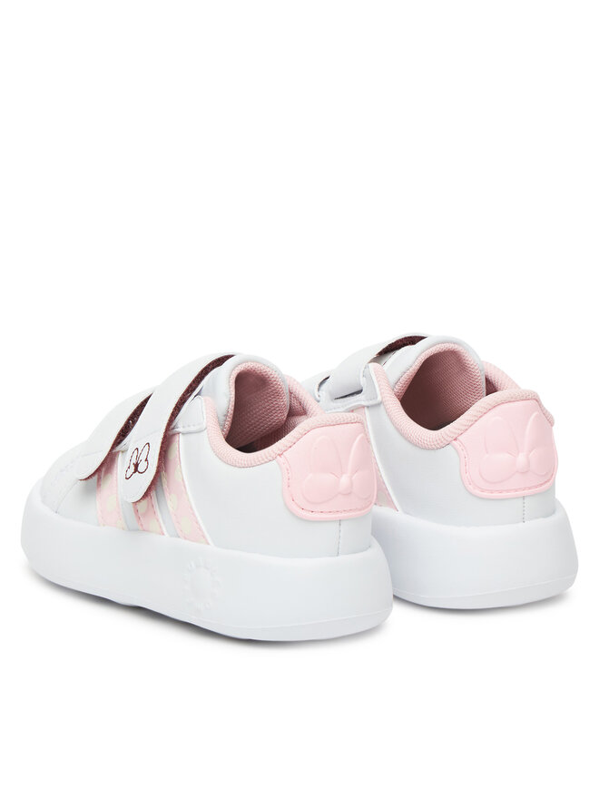 Кроссовки Grand Court Minnie Cf I JR8130 Adidas, белый — фото 3