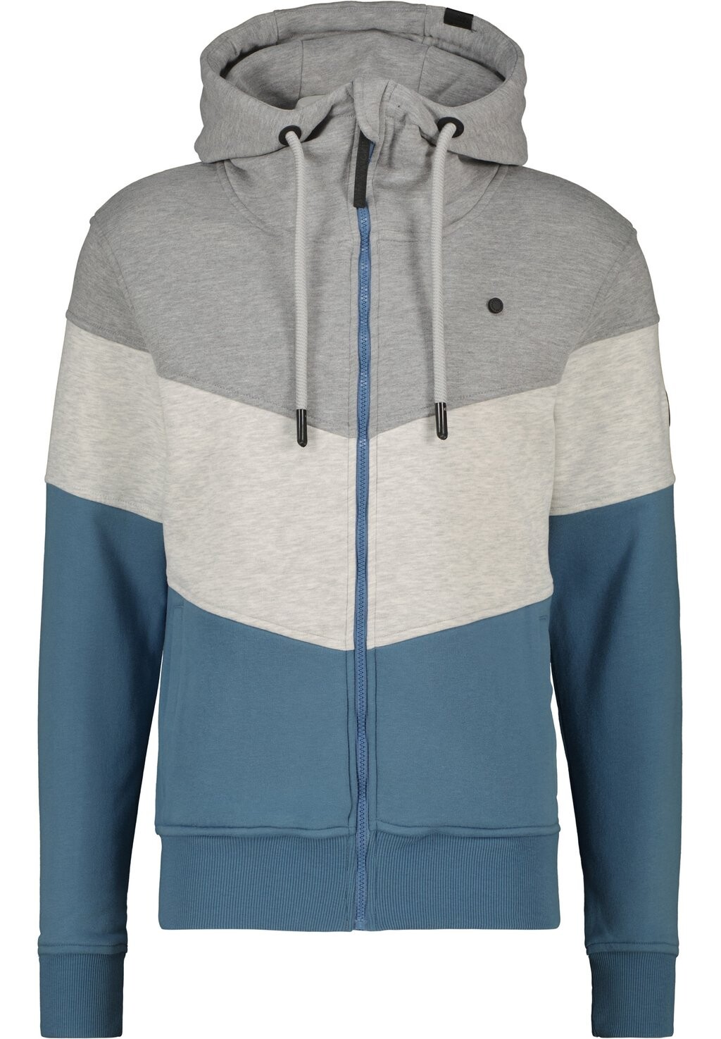 

Толстовка на молнии Simon A Hooded alife & kickin, элементальный синий