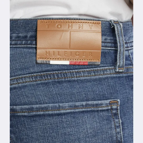 Джинсы узкого кроя Bleecker pstr Creek Tommy Hilfiger, синий — фото 2