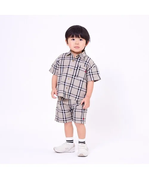 Детские шорты POLO BCS в клетку