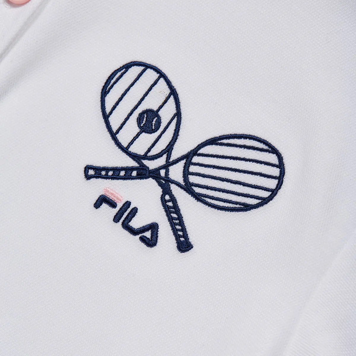 FILA KIDS Детское платье белое Teenagers — фото 4