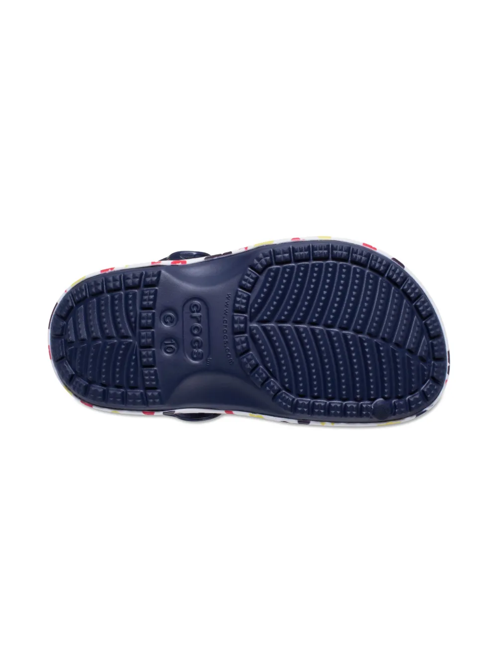 Клоги из коллаборации с Mickey Friends Crocs Kids, синий — фото 4