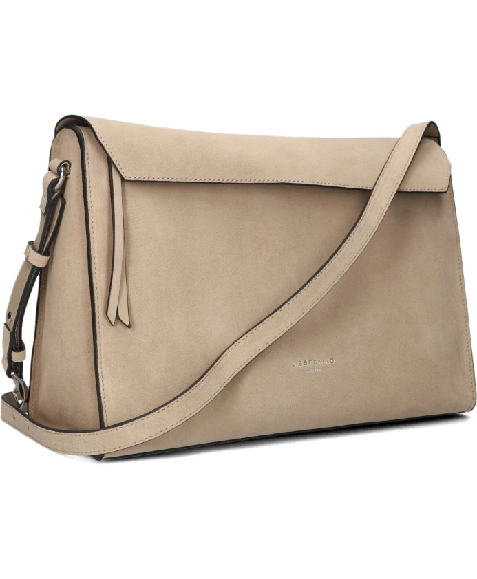 

Бежевая замшевая сумка через плечо Lora Liebeskind Berlin, бежевый