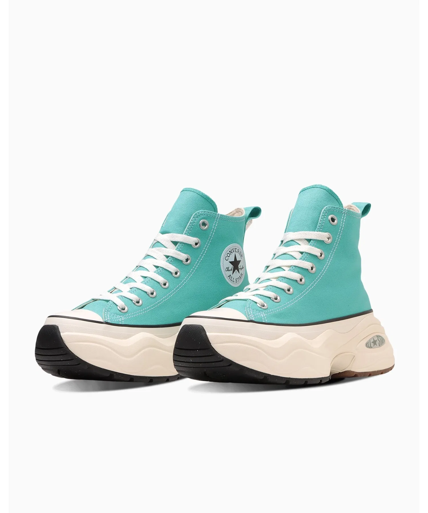 Унисекс кроссовки CONVERSE ALL STAR SURGETRAINER HI высокие светло-голубые — фото 3