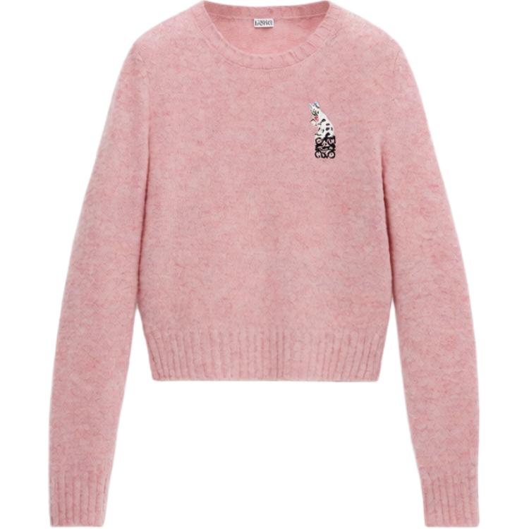 

Свитер Louis Wain SS26 Women's Pre Selection Collection LOEWE, розовый