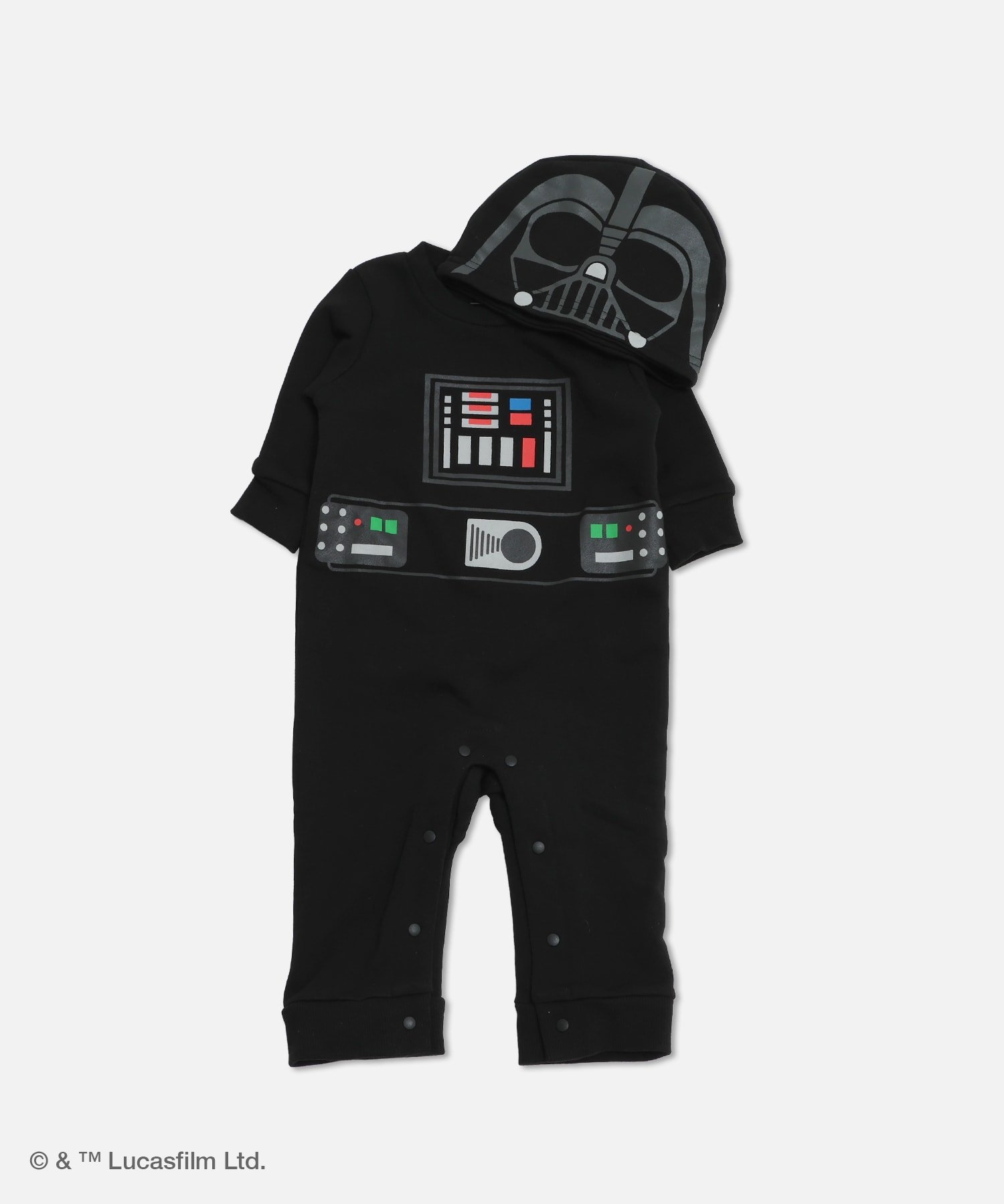 Комплект комбинезона с длинными рукавами по мотивам «Звездных войн» Star Wars, black — фото 2