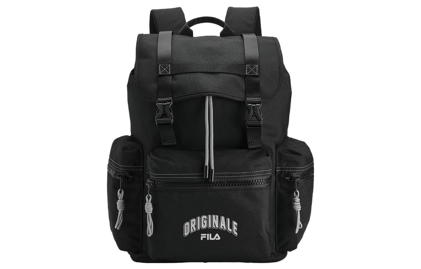 

FILA Тканевый рюкзак для ноутбука ультрамалый мужской угольно-черный, Jet Black