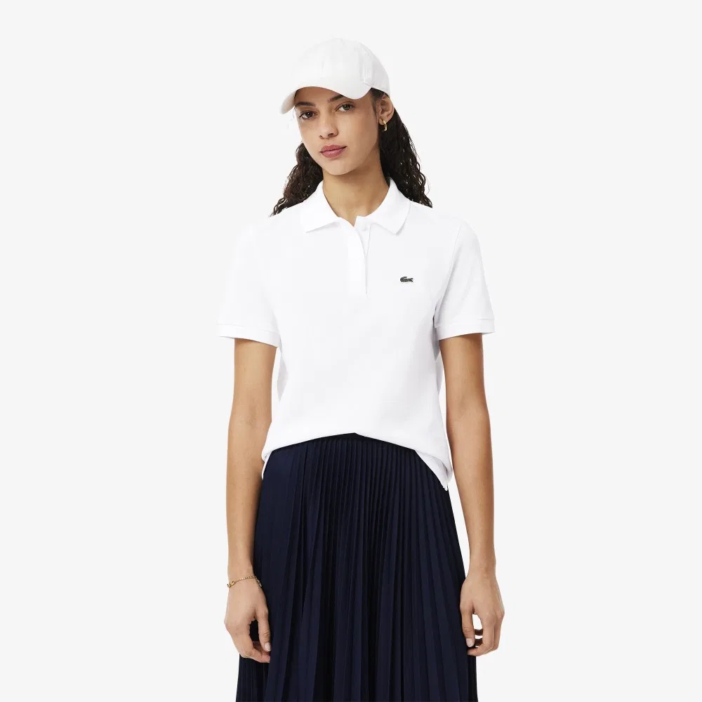 Футболка-поло Lacoste Классическая, Белая