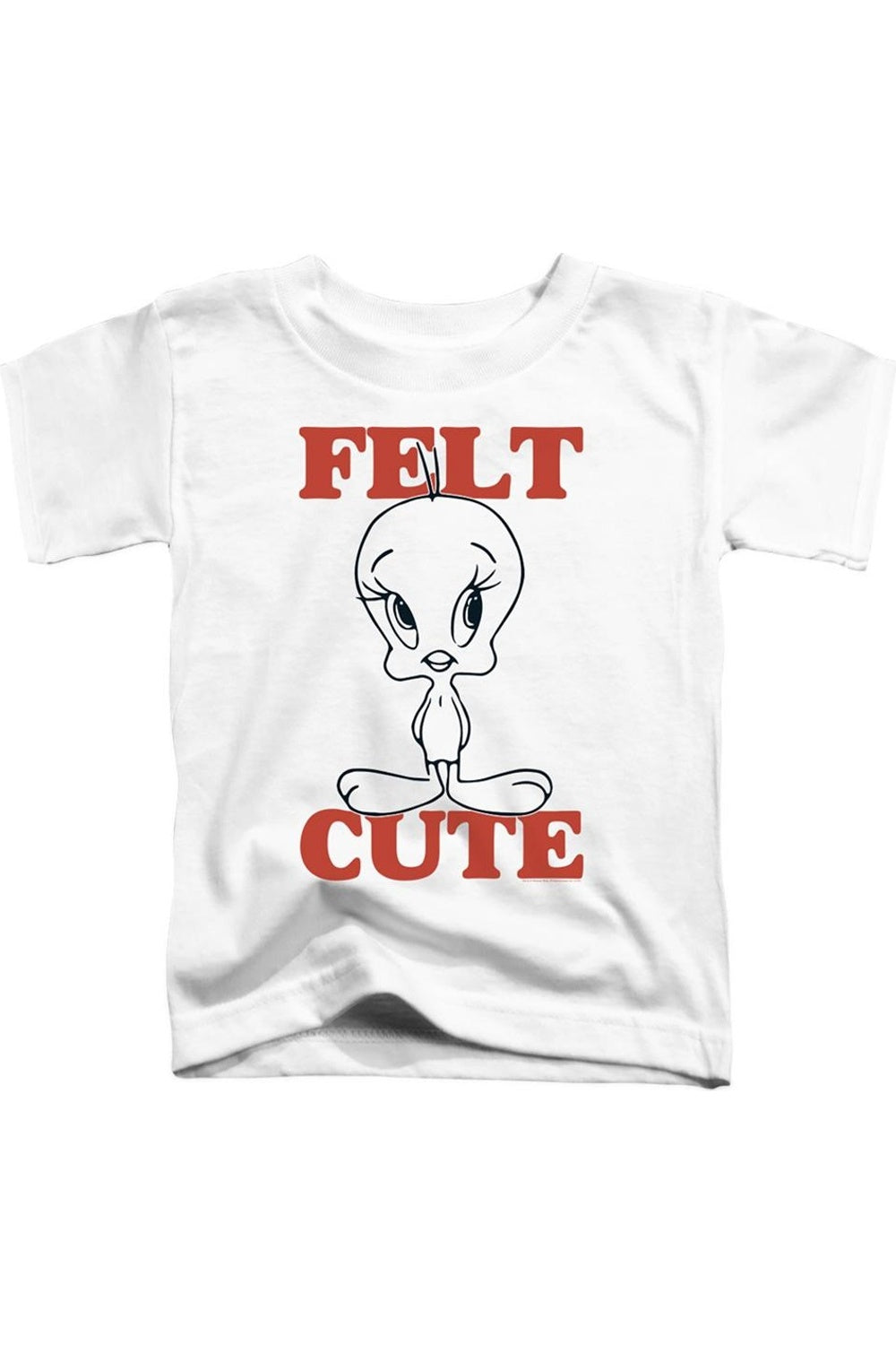 

Футболка с коротким рукавом Looney Tunes "Felt Cute" для детей Gildan, белый