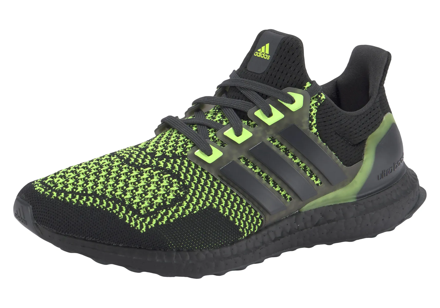 

Спортивные кроссовки adidas "ULTRABOOST 1.0" Adidas Sportswear, цвет Core Black / Carbon / Lucid Lemon