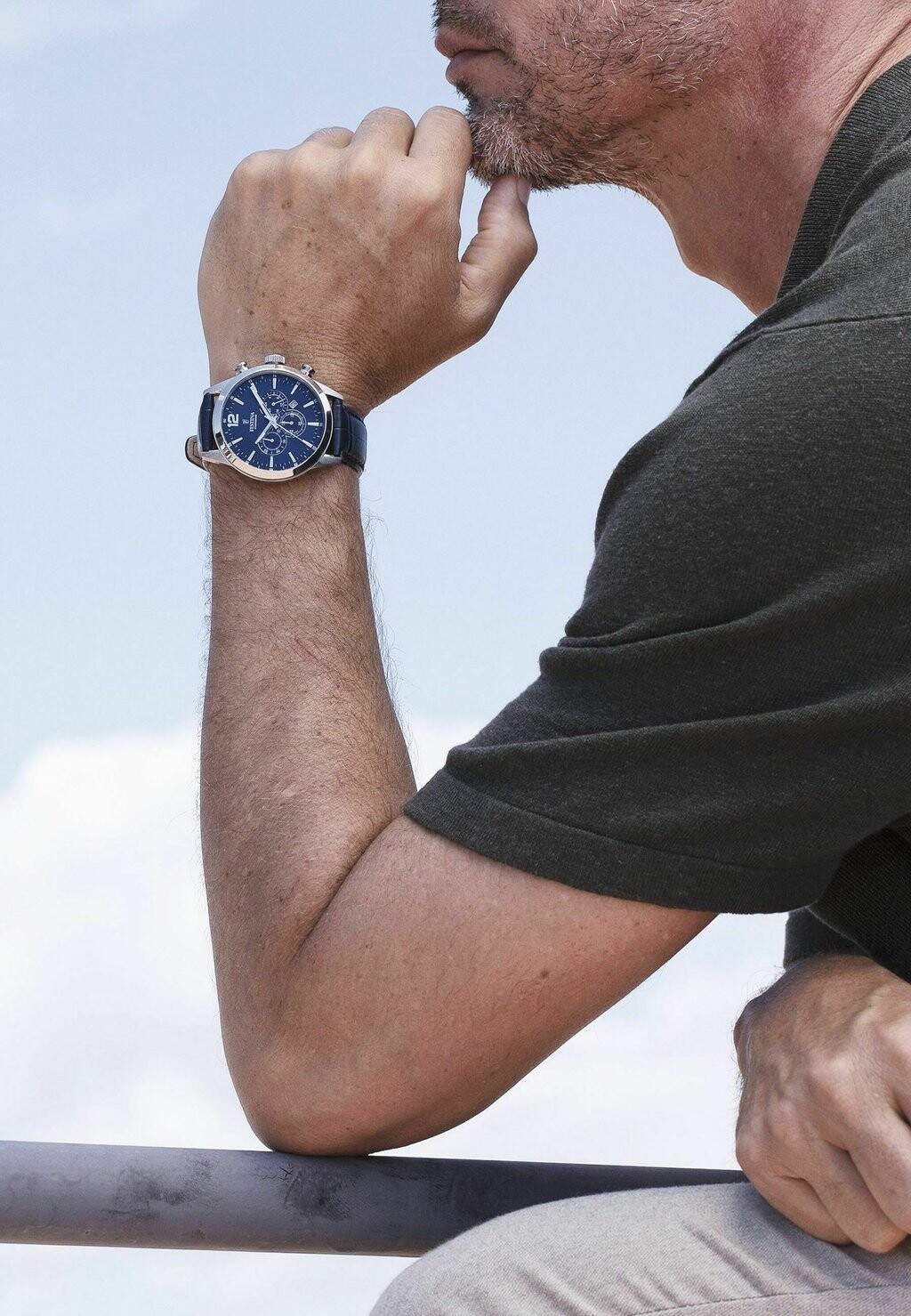 

Хронограф Timeless Festina, синий
