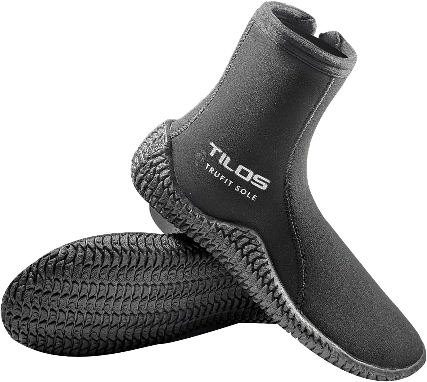 

Боты для дайвинга Tilos TruFit - эргономичные ботинки для скаба, 3-7 мм, 3mm Tall Titanium Boot