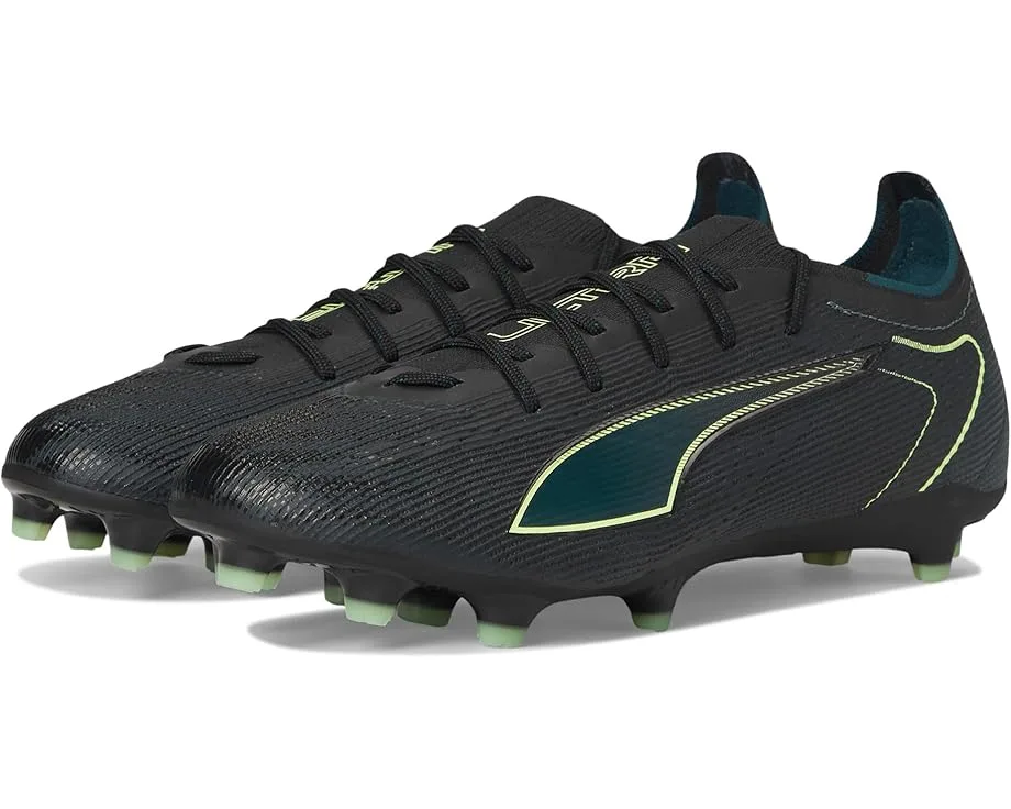Кроссовки PUMA Ultra 6 Pro Firm, Artificial Ground Soccer Cleats, Black/Fizzy Light/Green Terrain