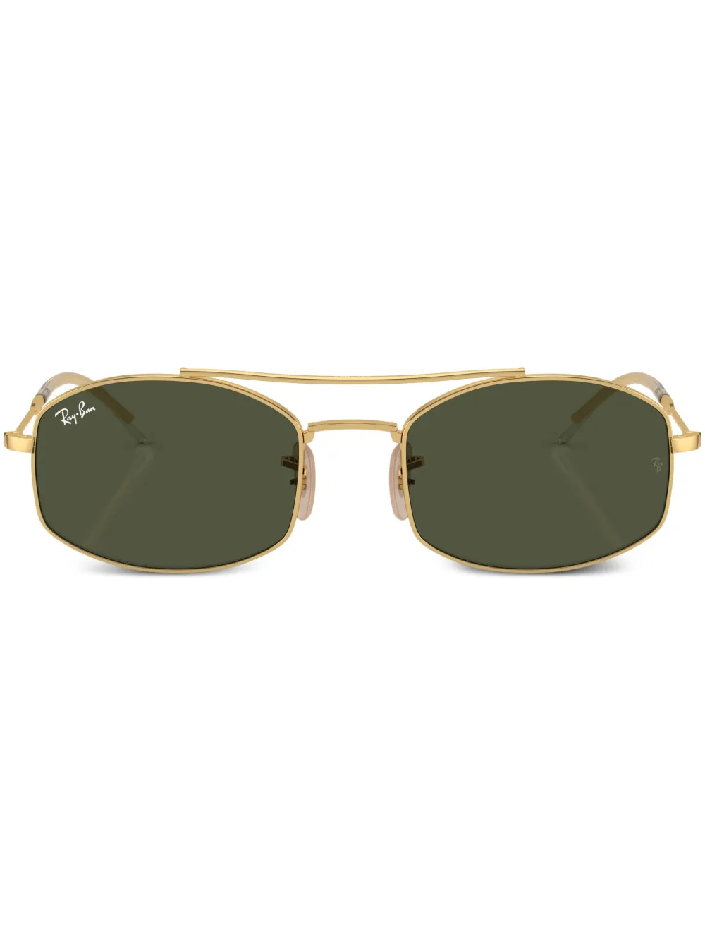 

Солнцезащитные очки в квадратной оправе Ray-Ban, золотой