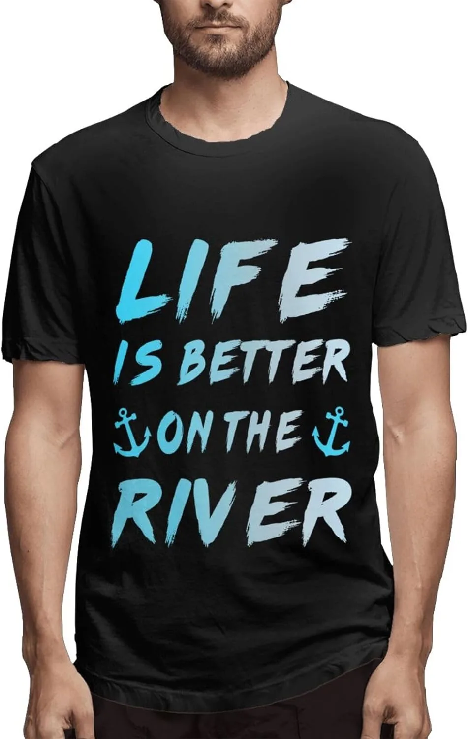 

Мужская футболка, мягкая приталенная модель Modern Crewneck, короткий рукав