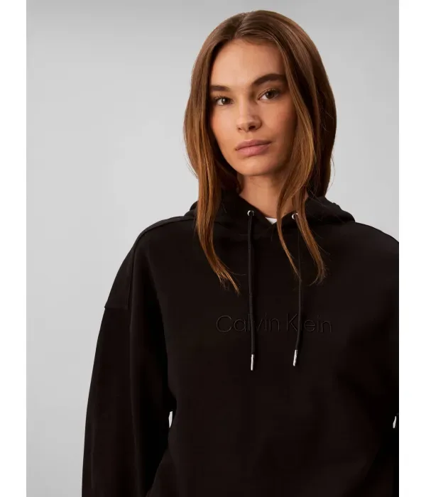 Толстовка loose fit Calvin Klein, черный — фото 4