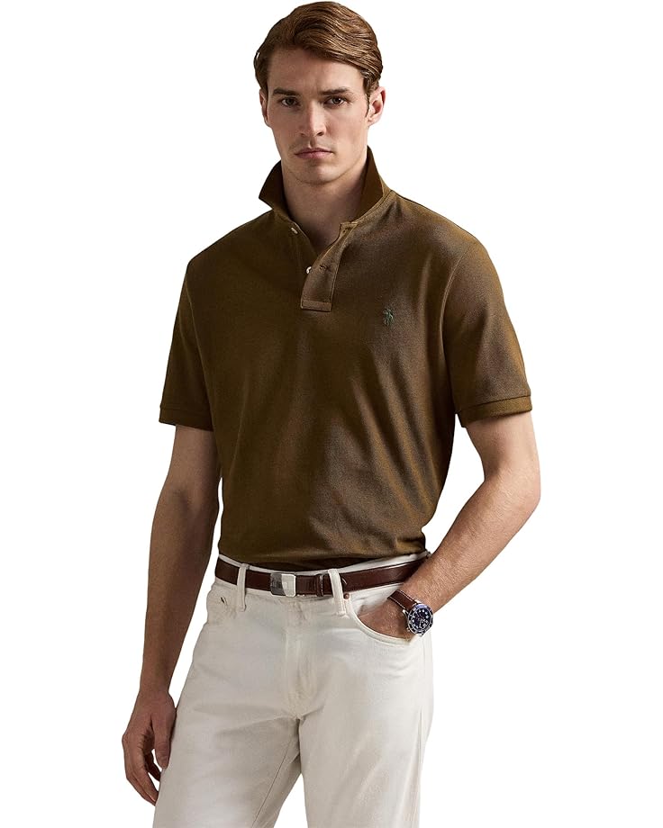 

Мужская поло Ralph Lauren Classic Fit Mesh Polo Ralph Lauren, Nature Brown