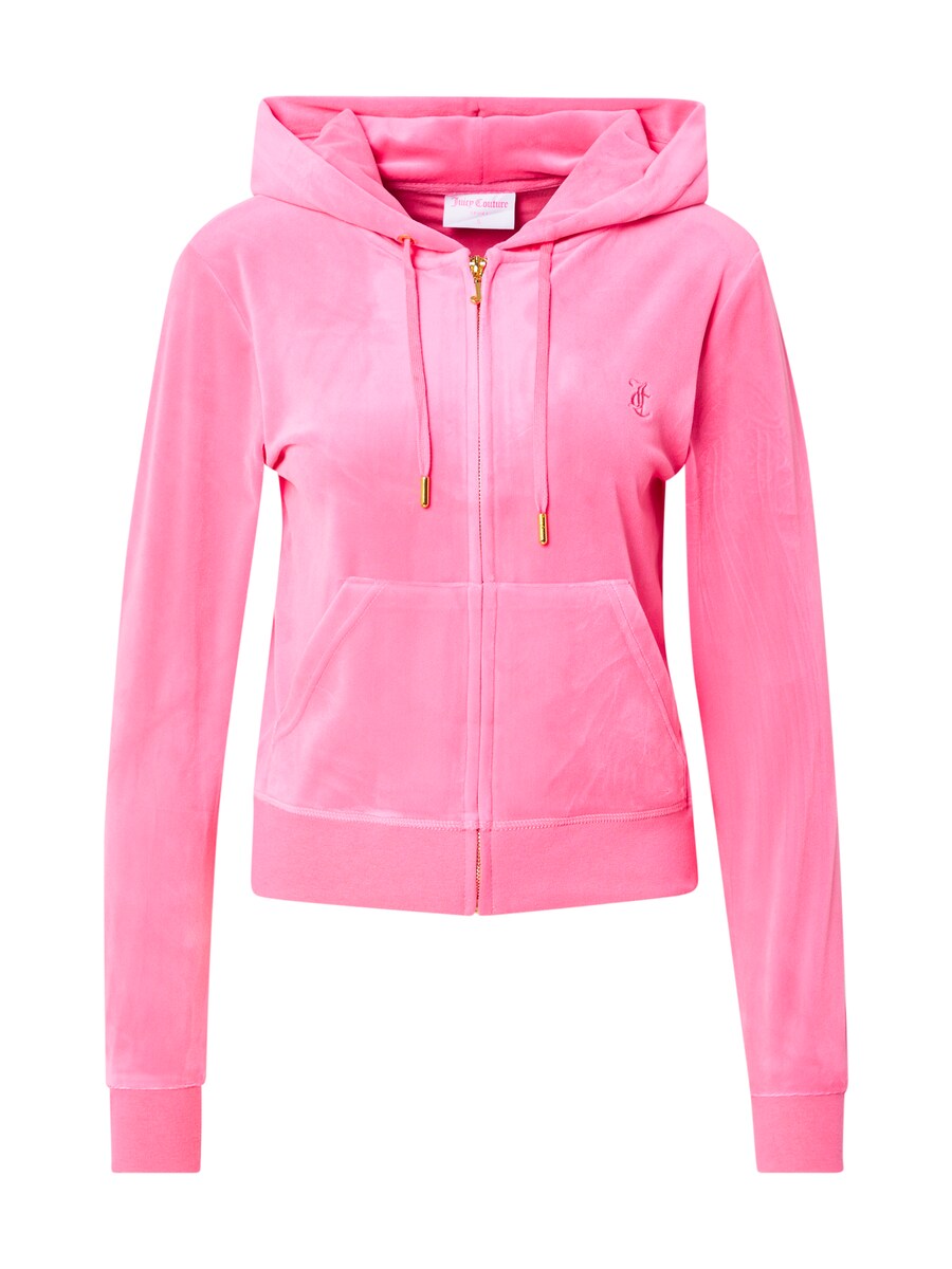 

Толстовка с капюшоном на молнии Juicy Couture Dach Addison, розовый