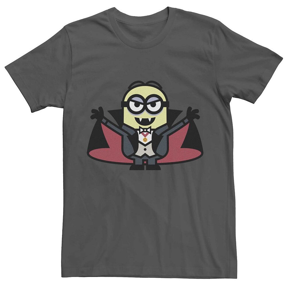 

Мужская футболка с портретом Миньонов Дракулы Licensed Character, цвет Charcoal
