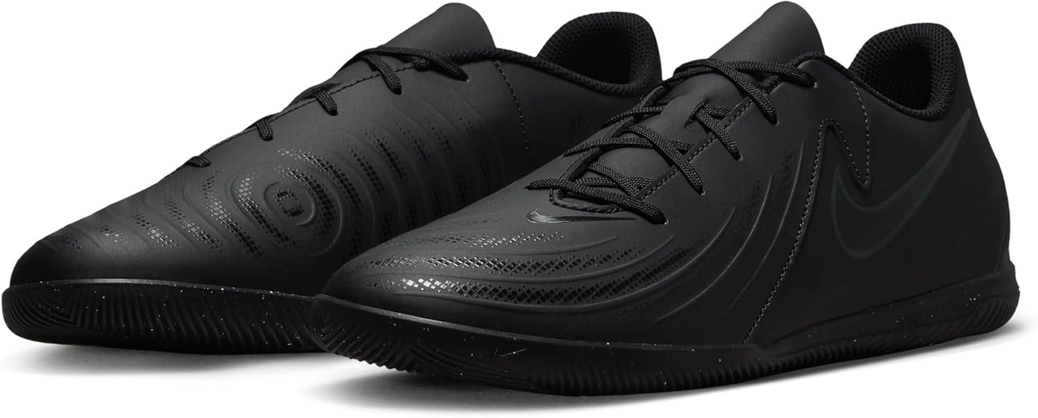 Кроссовки Nike унисекс для взрослых, низкие, оксфорд, плоская подошва, черный — фото 2