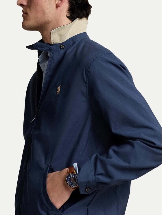 Переходная куртка стандартного кроя Polo Ralph Lauren, синий — фото 4