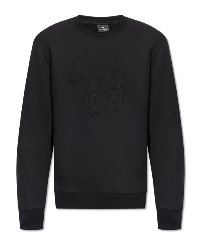 

Хлопковая толстовка Ps By Paul Smith, черный