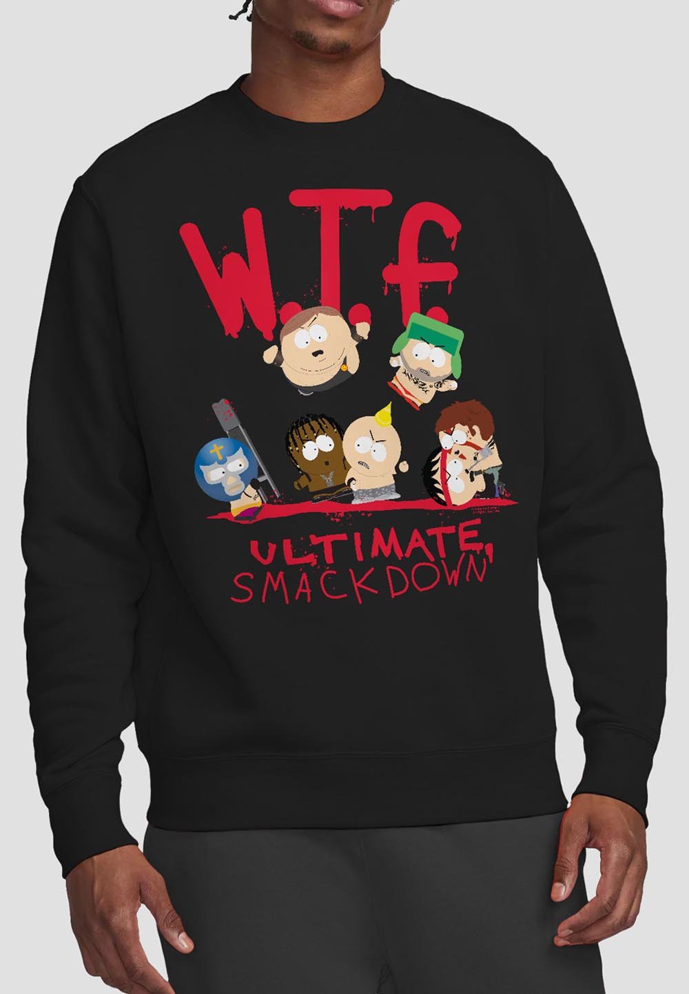 

Толстовка SOUTH PARK ULTIMATE SMALLACKDOWN Cotton Soul, черный