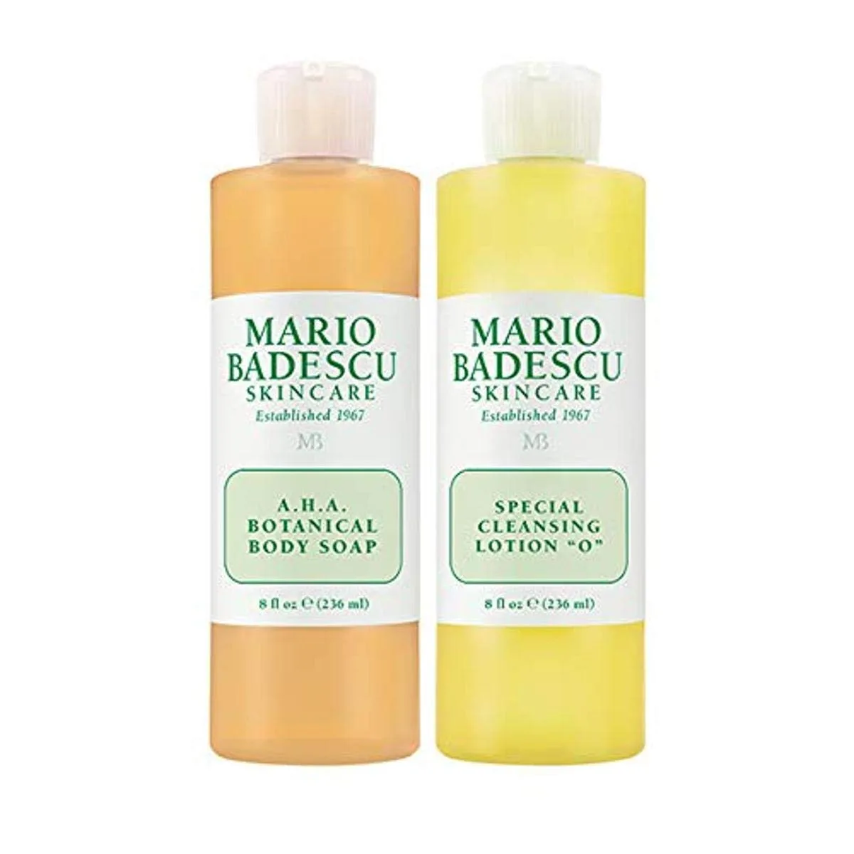 Набор Mario Badescu Body Breakout Kit для груди, спины и плеч, включает A.H.A. Botanical Soap и Special Cleansing Lotion "O" Body Toner, для комбинированной или жирной кожи, 2 шт
