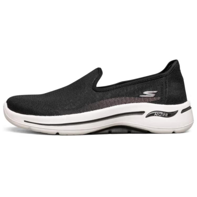 Слипоны Go Walk Arch Fit Slip-on женские с низким верхом, черные Skechers