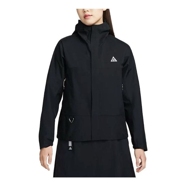 

Куртка acg storm fit cascade rains куртка на молнии Nike, черный