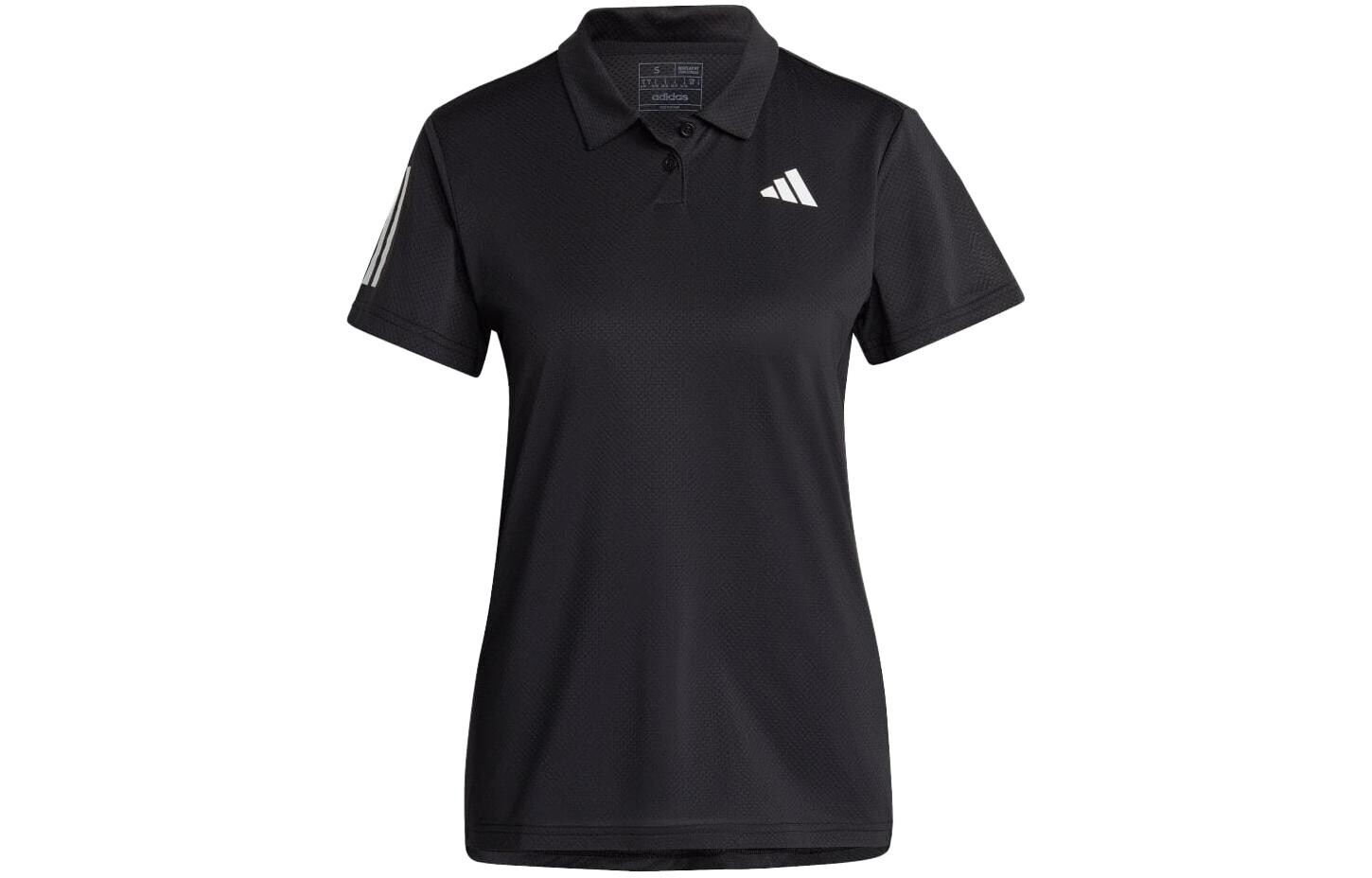 

Рубашка поло женская черная Adidas