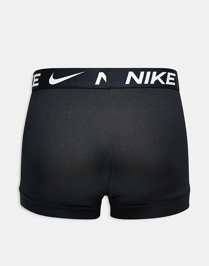 Комплект из 3 трусов-боксеров Nike Dri-Fit Essential Microfibre черного цвета — фото 3