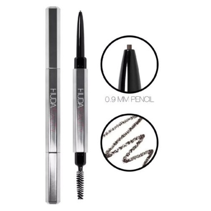 

Карандаш для бровей Bomb Brows Microshade, средне-коричневый Huda Beauty