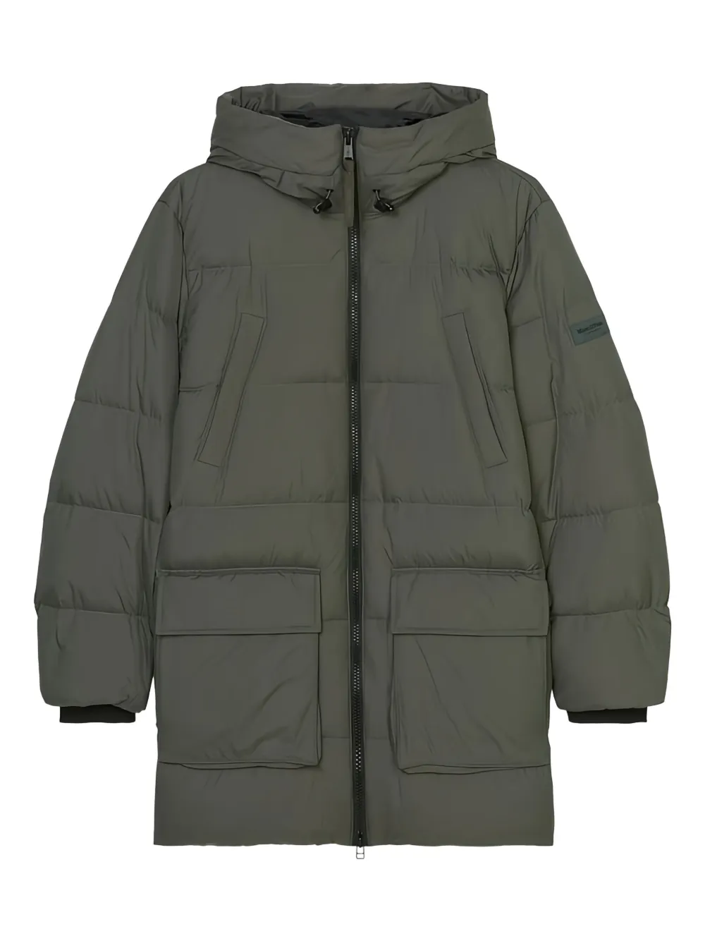 

Пуховик с капюшоном Marc O'Polo, зеленый