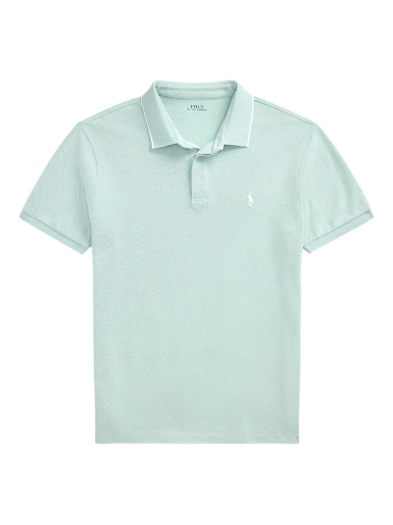 

Рубашка-поло из сетки Оксфорд Polo Ralph Lauren, синий