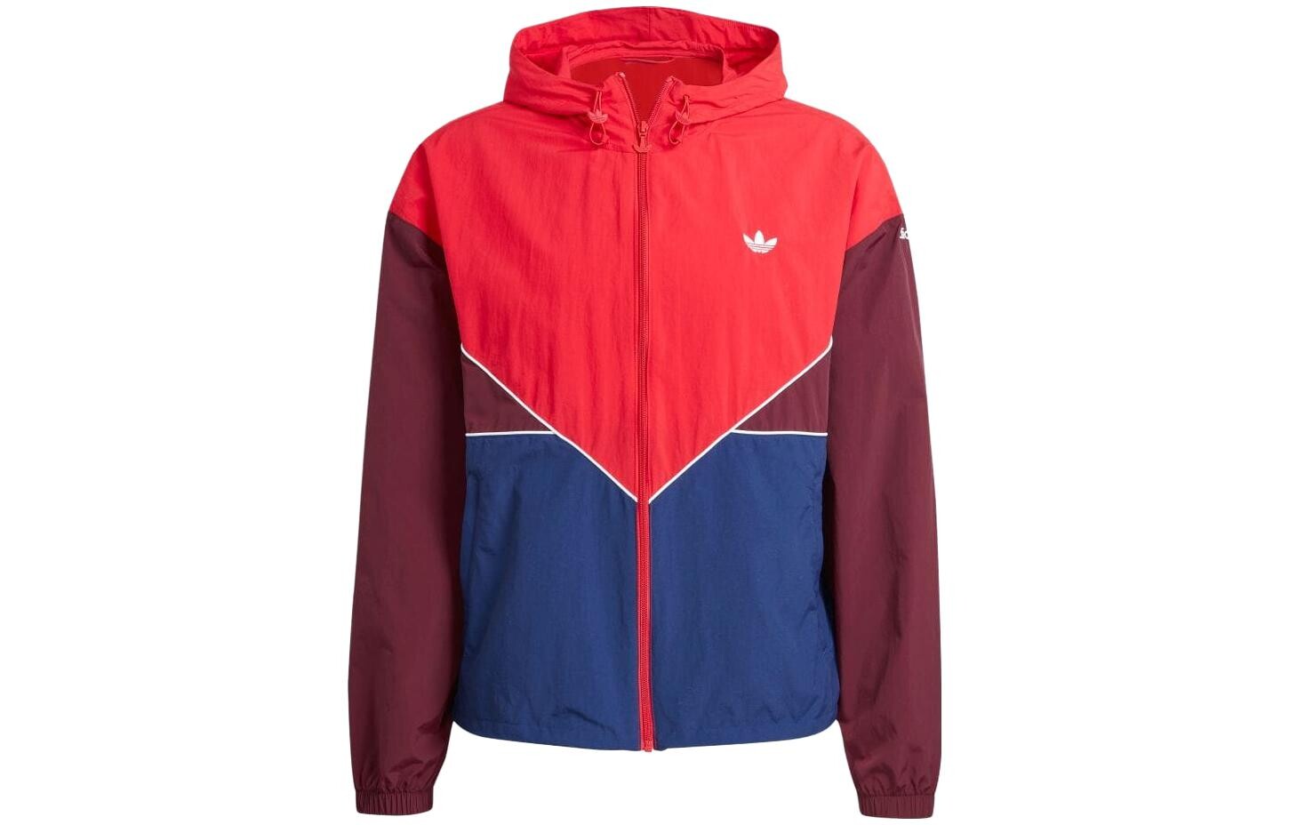 Куртка мужская красновато-синяя Adidas Originals, красный/синий