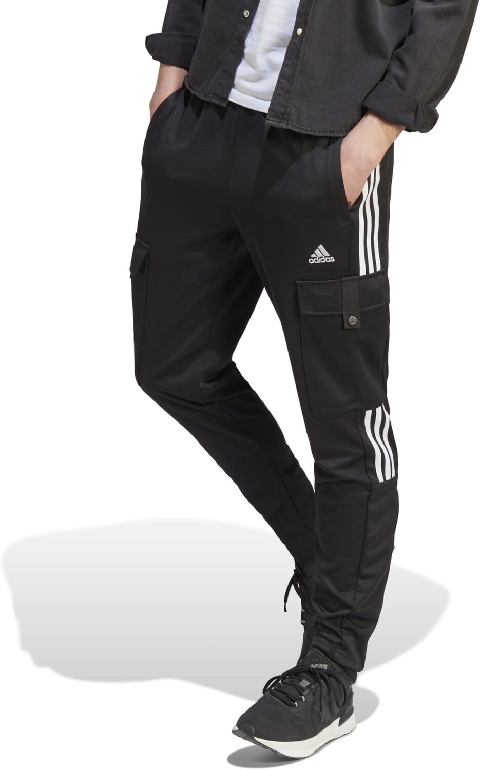 

Брюки adidas Tiro Cargo Pants, цвет Black/White
