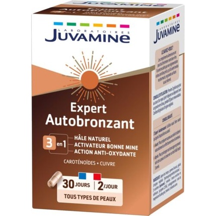 

Экспертный автозагар 3 в 1 Здоровое сияние Антиоксидантное действие Juvamine