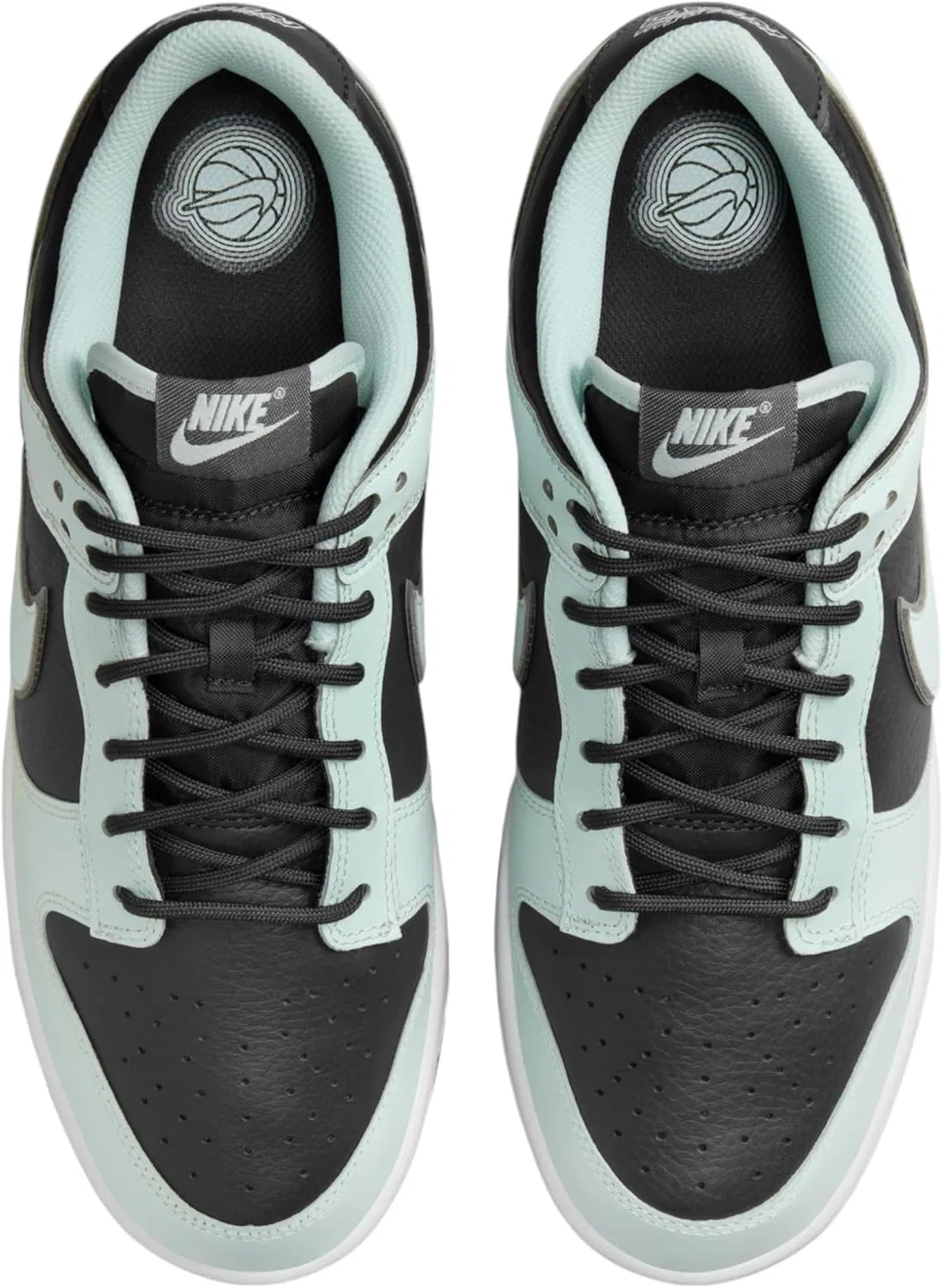 Кроссовки мужские Nike Dunk Low, Dk Smoke Grey Green White — фото 4