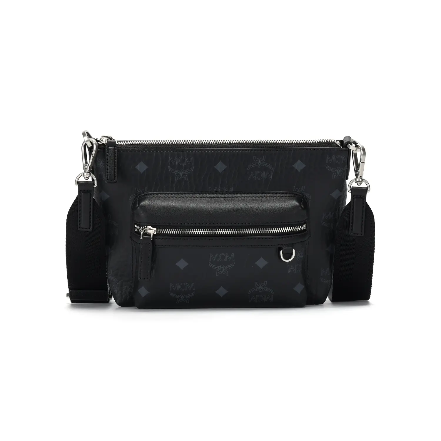 

MCM Сумка через плечо Aren из ткани с кожаными вставками, Basic Set (Bag+Dust Bag)