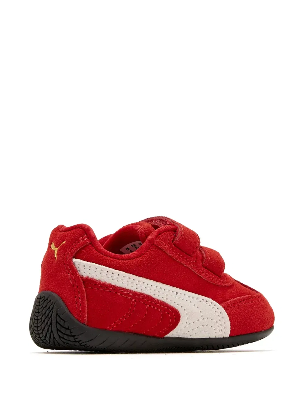 Кроссовки с ремешком на липучке Puma Kids, красный — фото 3