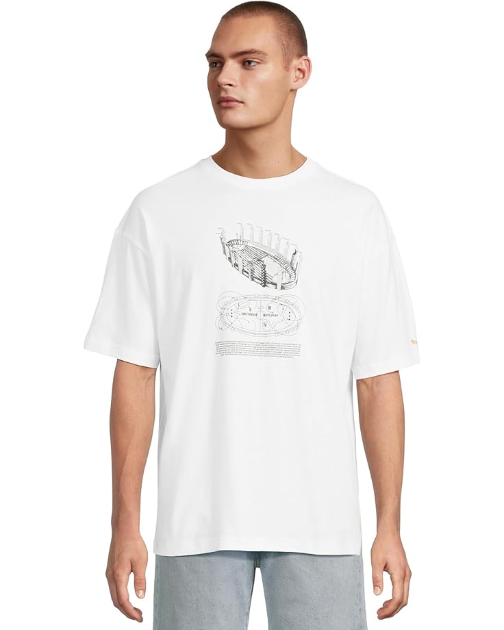 

Футболка PUMA Harry Potter Oversized Graphic T-Shirt, цвет Puma White