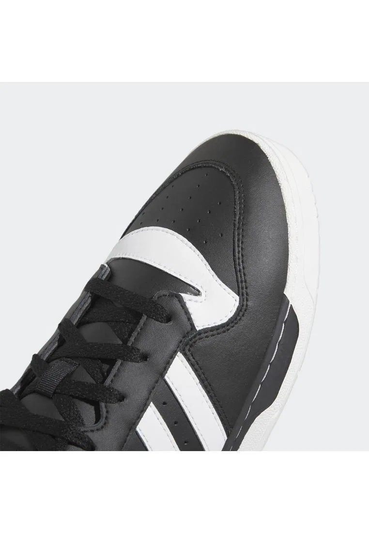 Кроссовки низкие, Rivalry Low, Adidas, белый/черный — фото 4