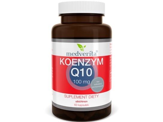 

Medverita, Коэнзим Q10 убихинон, 100 мг, 60 капсул