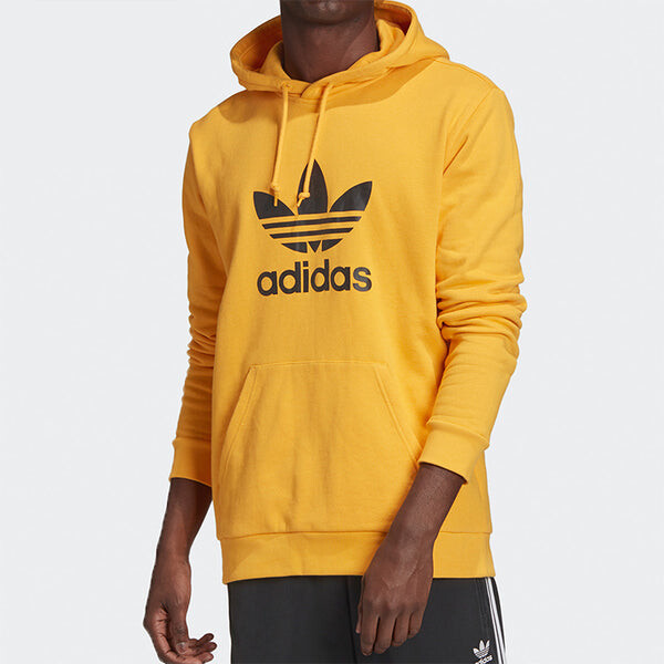 Толстовка men's originals trefoil sports gold color Adidas, золотой — фото 3