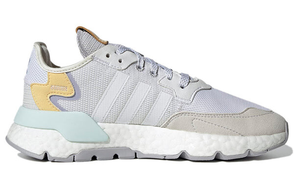 Кроссовки оригинальные nite jogger Adidas, белый — фото 2